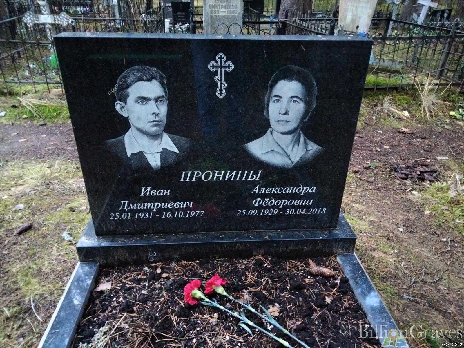 Пронина Александра Федоровна