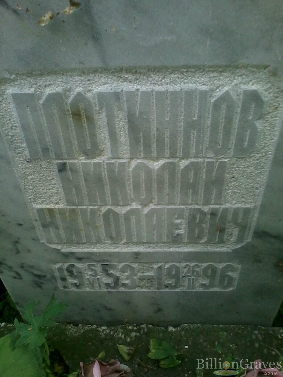 Плотиннов Николай Николаевич