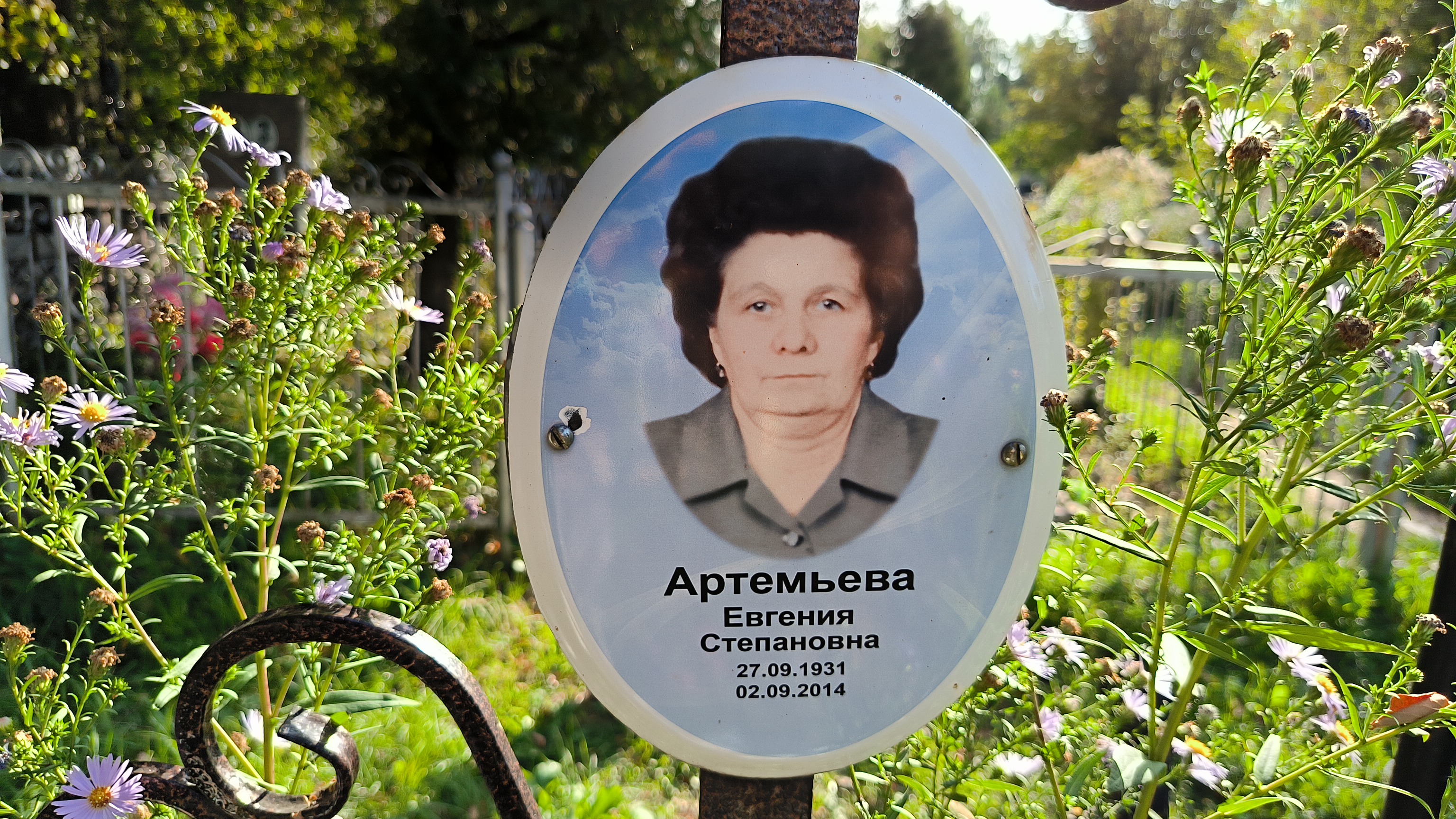 Артемьева Евгения Степановна