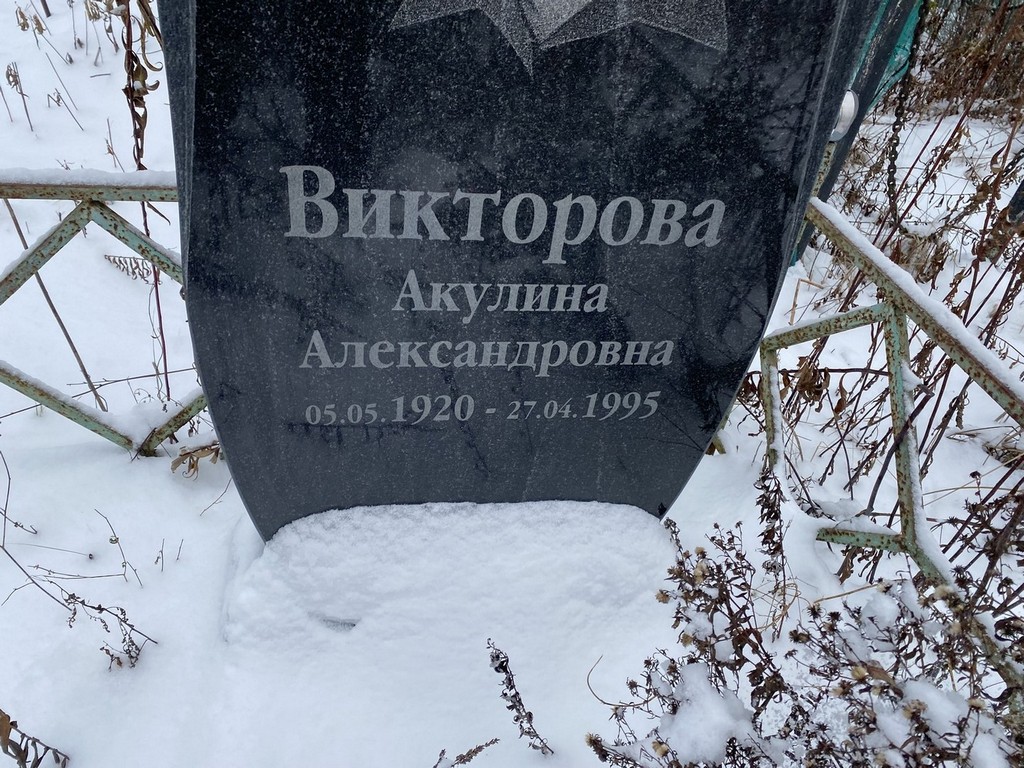 Викторова Акулина Александровна