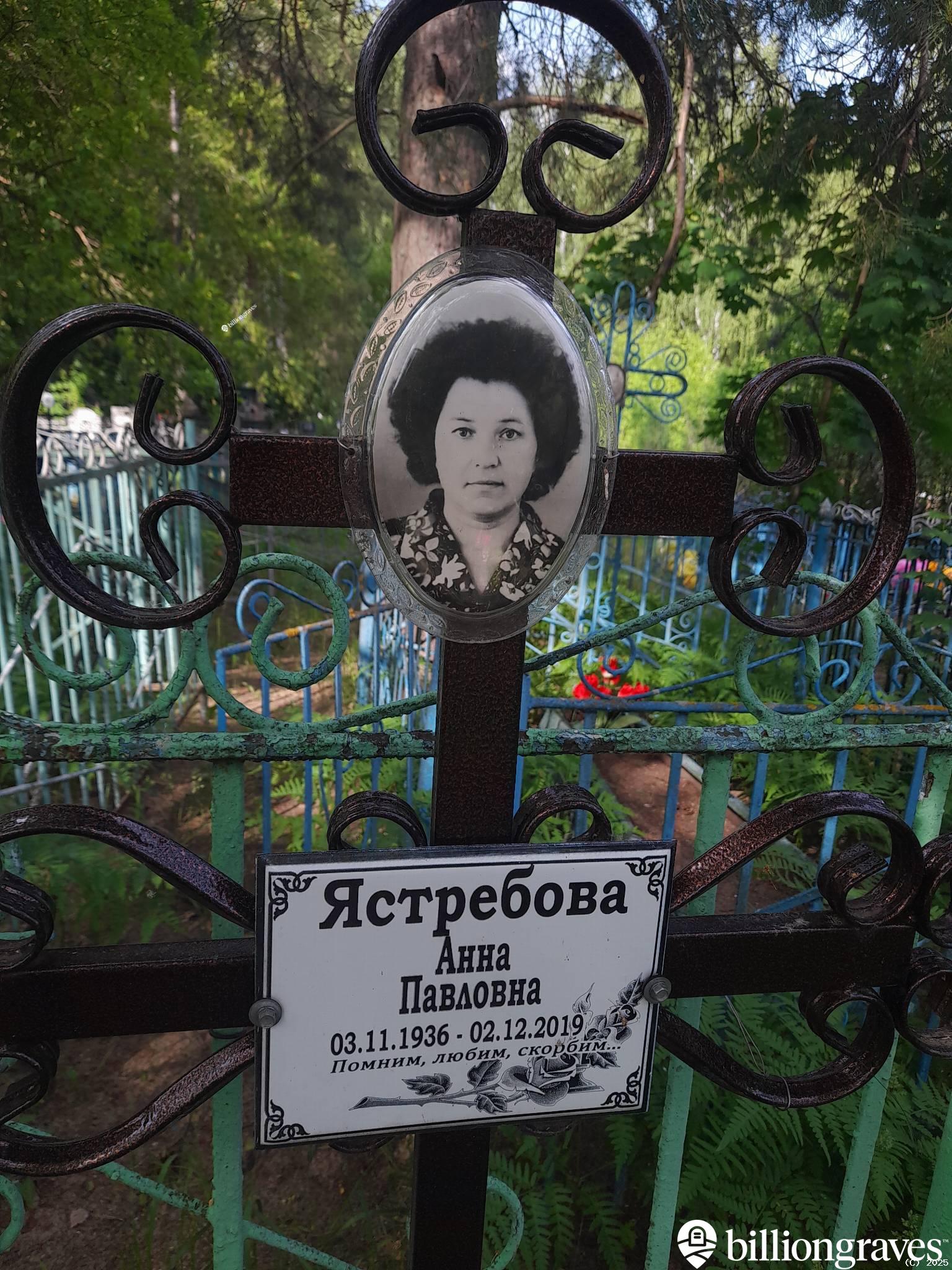 Ястребова Анна Павловна