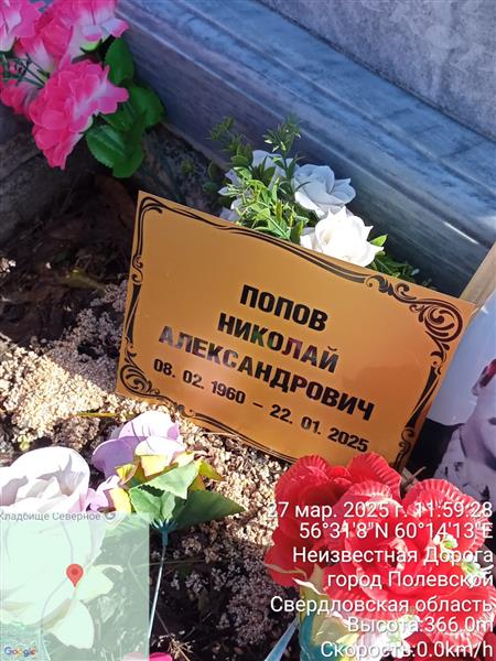Попов Николай Алекандрович