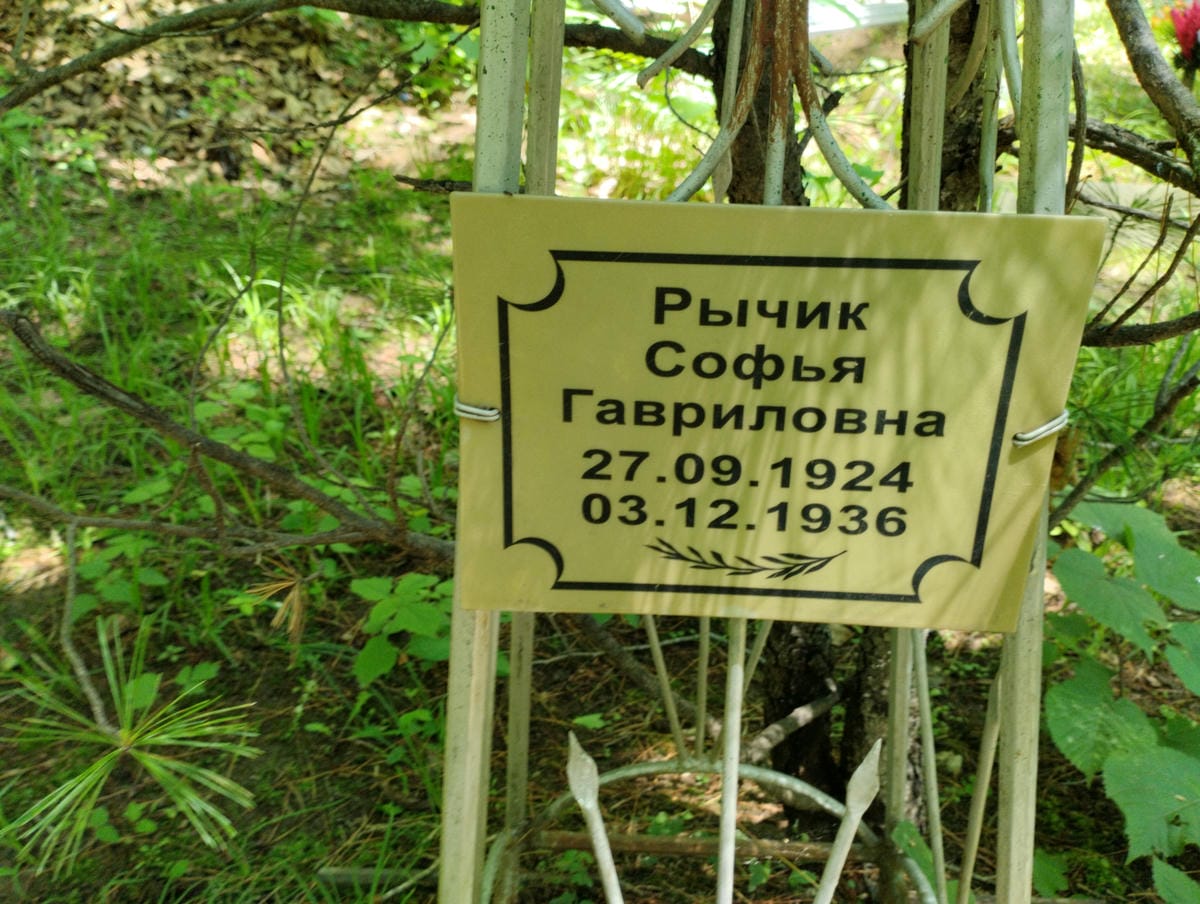 Рычик Софья Гавриловна