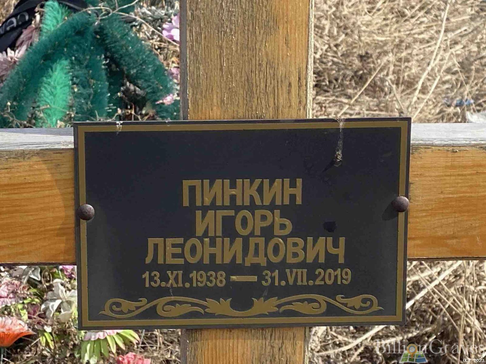 Пинкин Игорь Леонидович