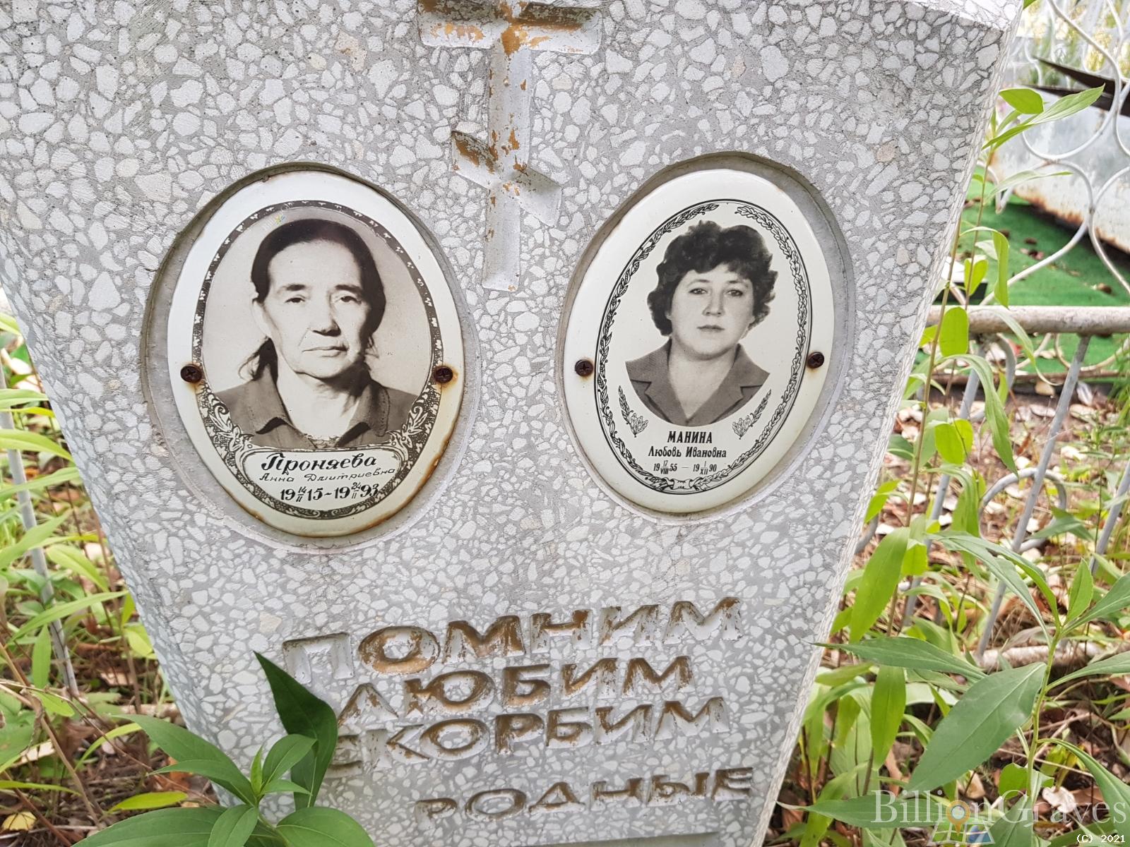 Манина Любовь Ивановна
