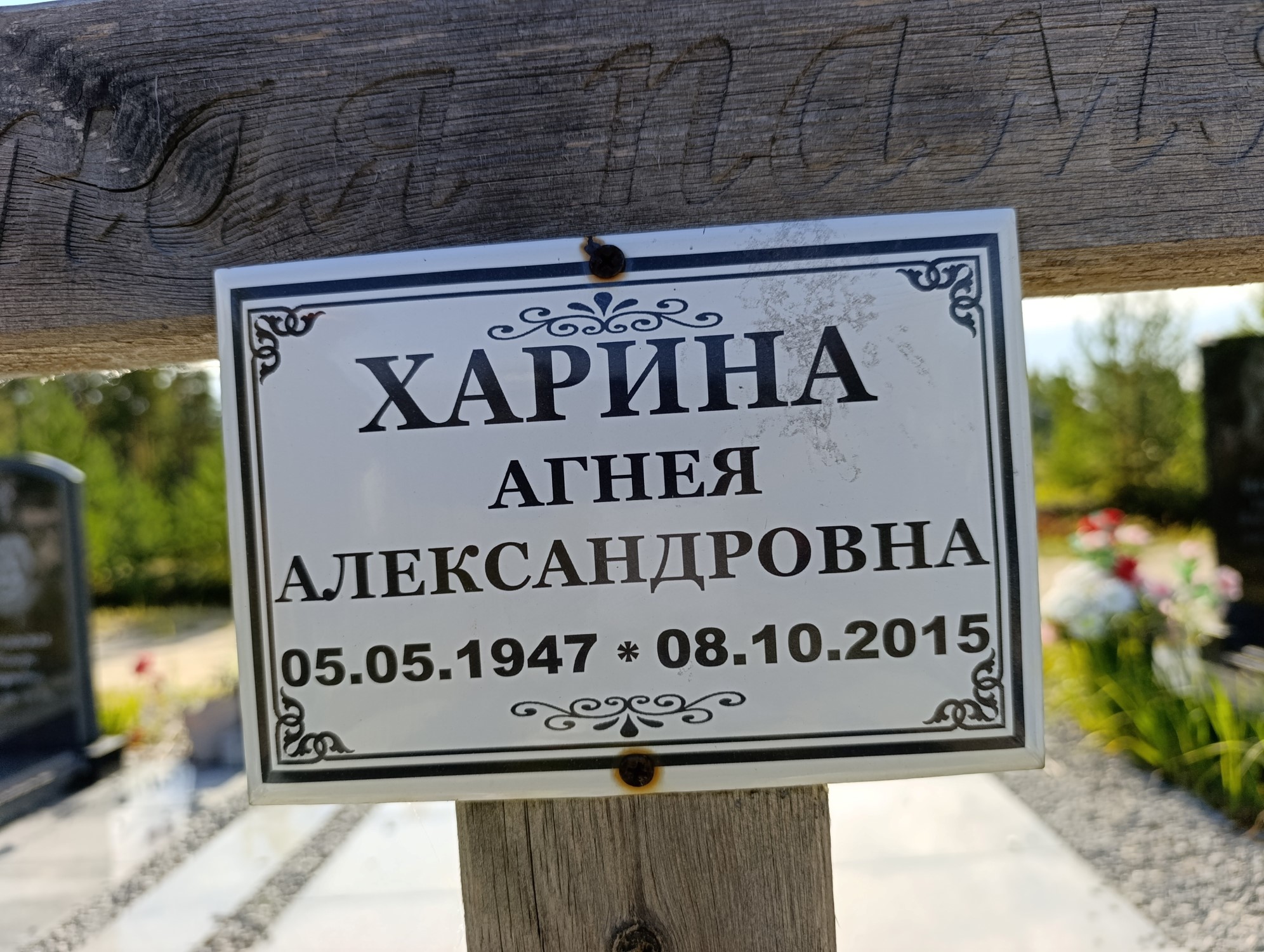 Харина Агнея Александровна