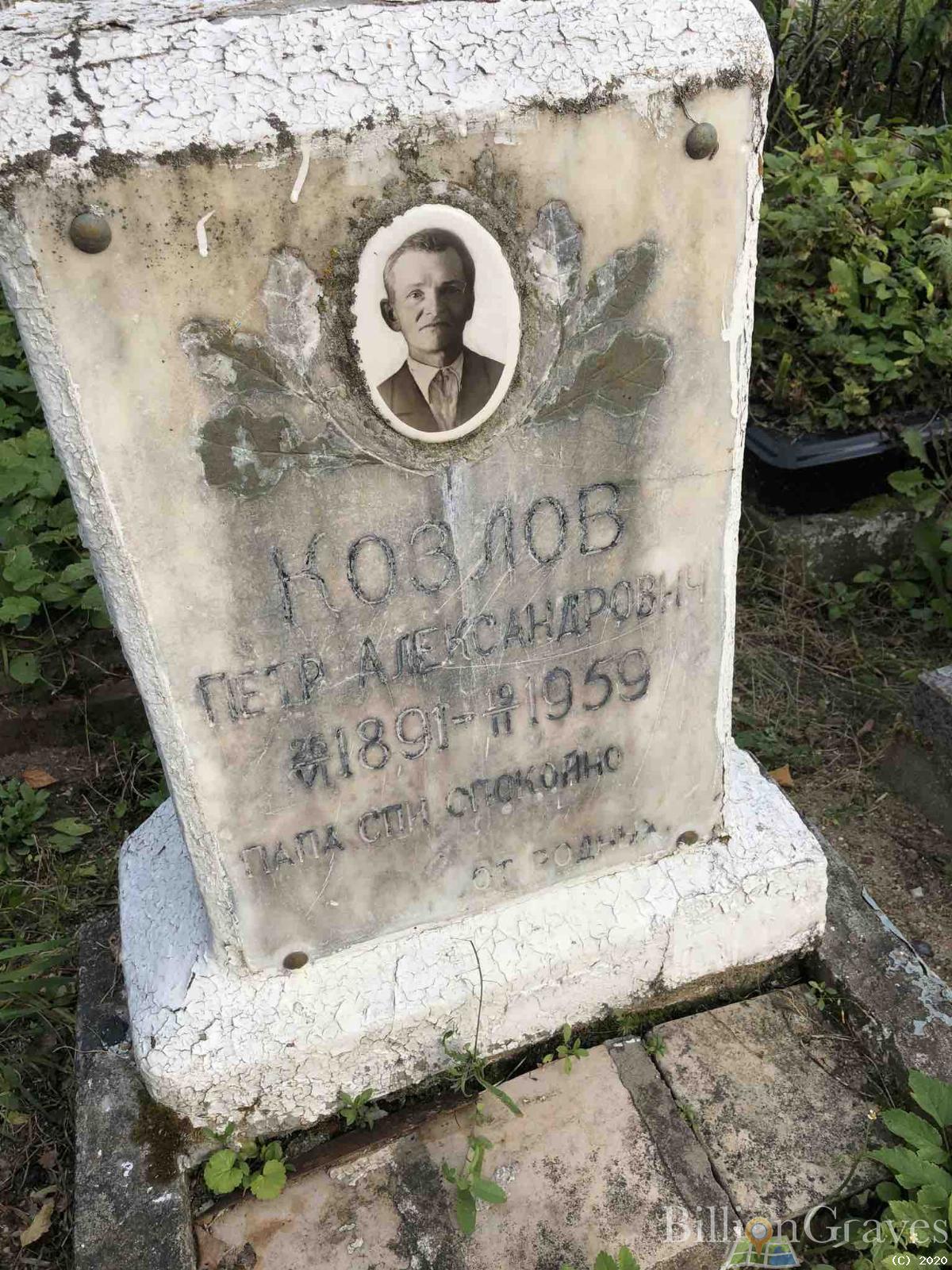 Козлов Петр Александрович