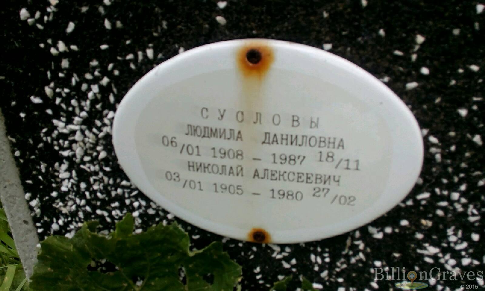 Суслов Николай Алексеевич