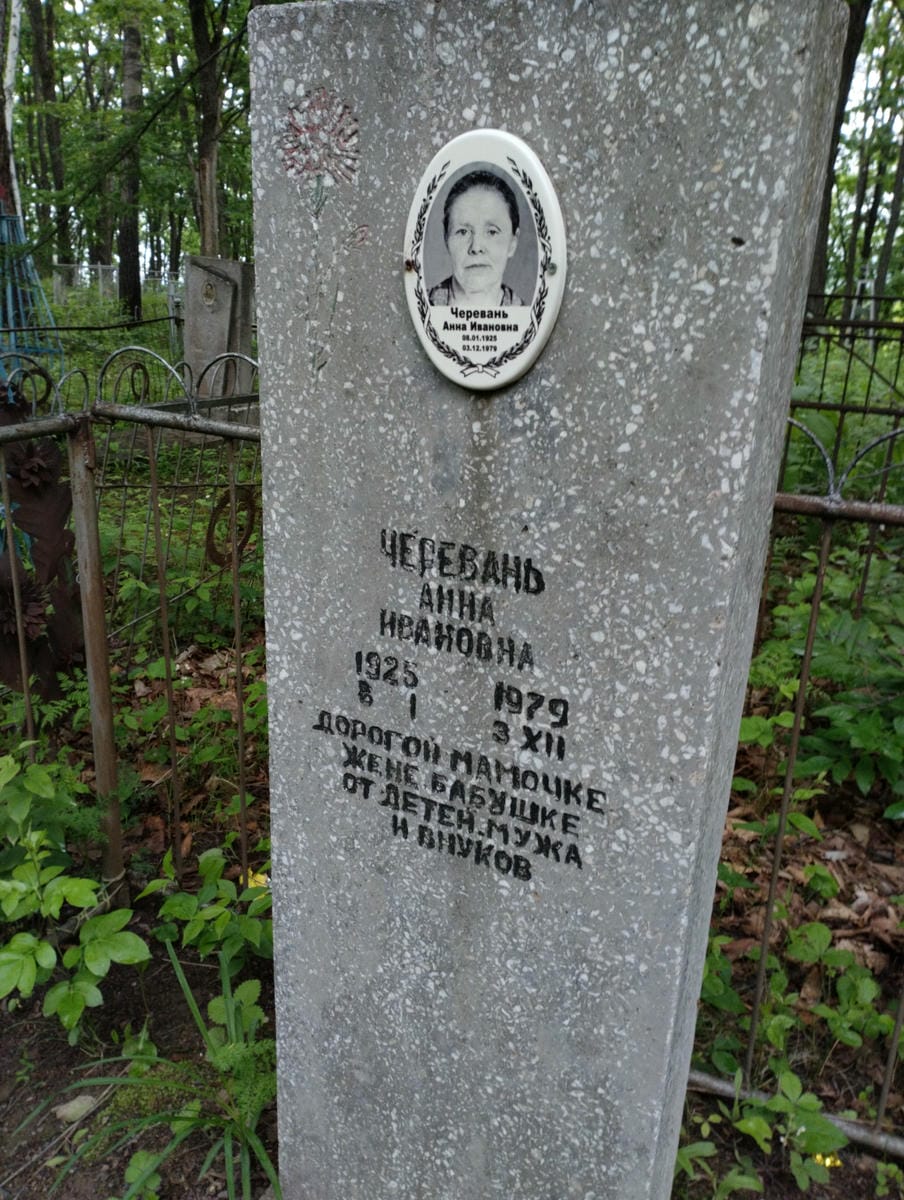 Черевань Анна Ивановна