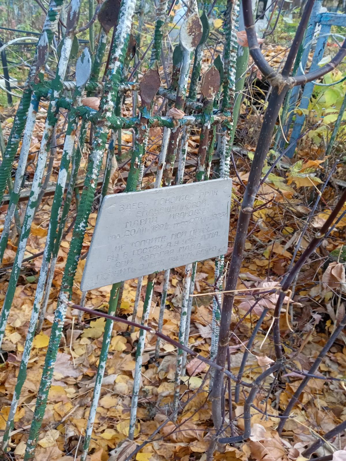 Епанешникова Мария Ивановна