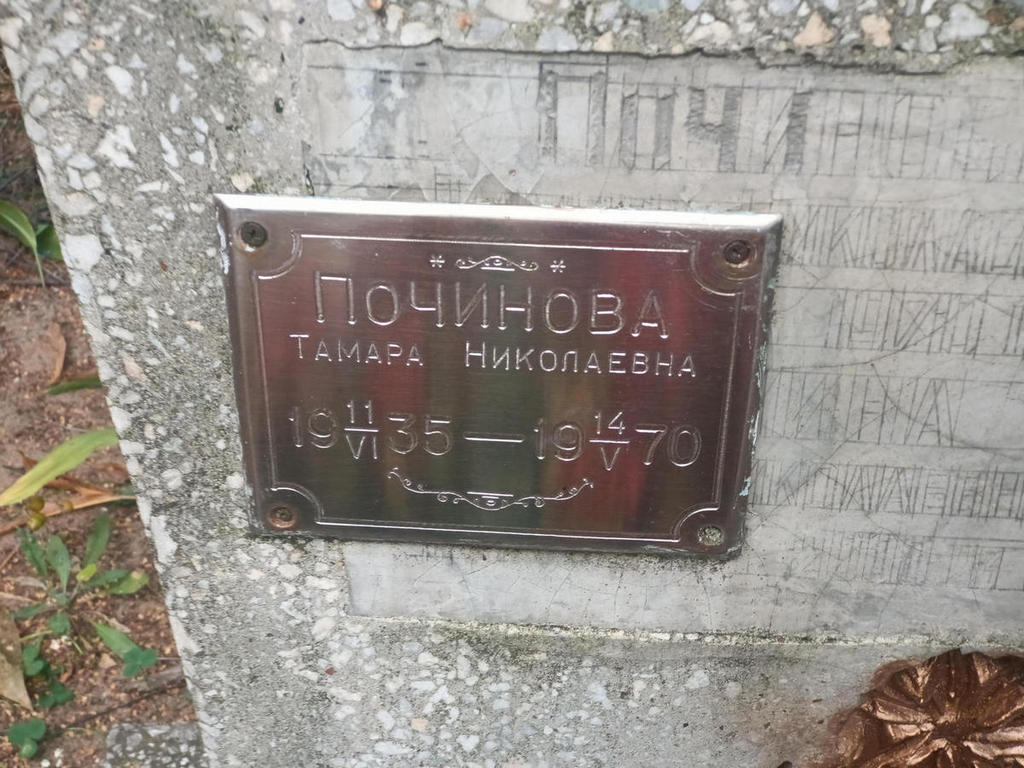 Починова Тамара Николаевна