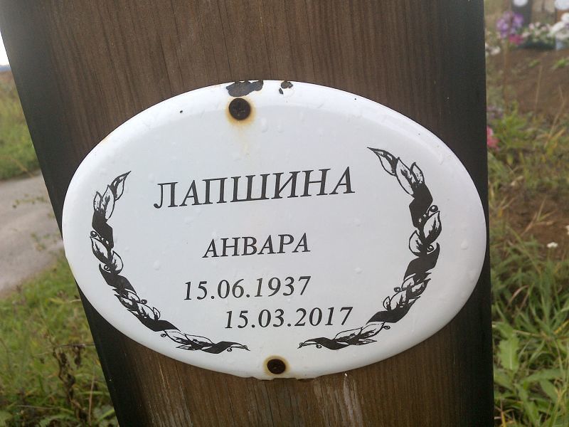 Анвара Лапшина