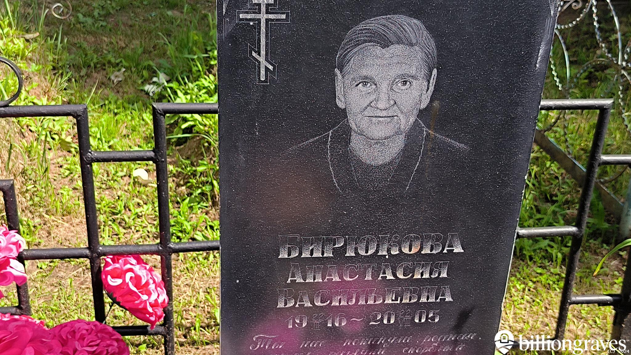 Бирюкова Анастасия Васильевна