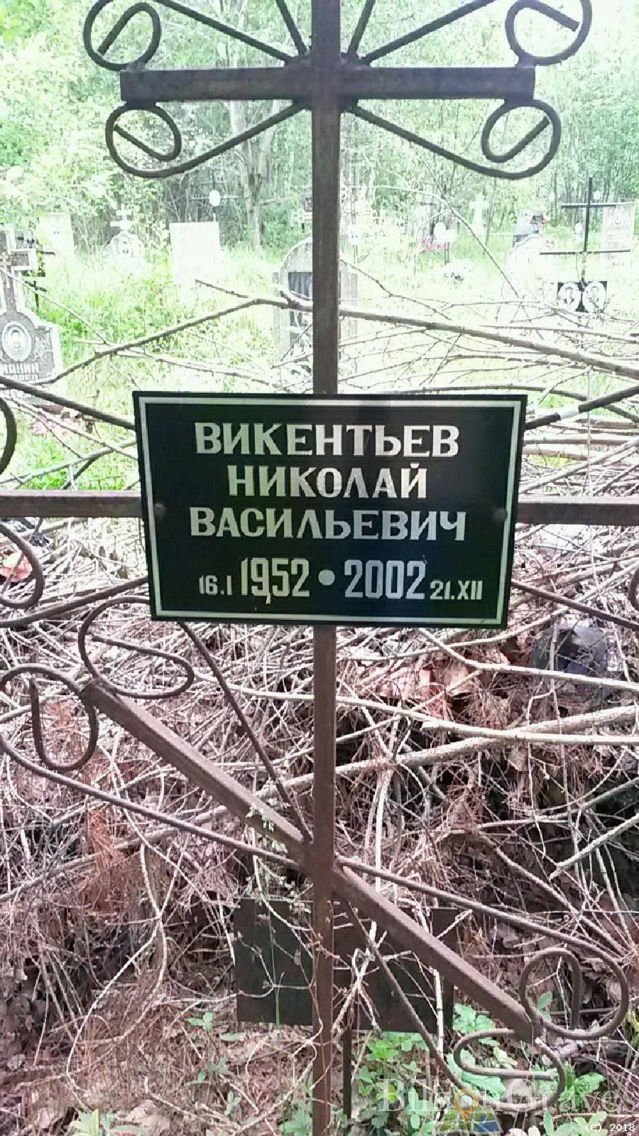 Викентьев Николай Васильевич