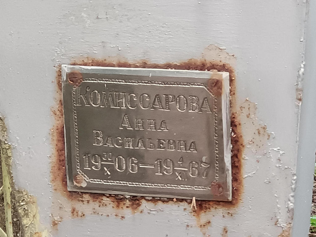 Комиссарова Анна Васильевна
