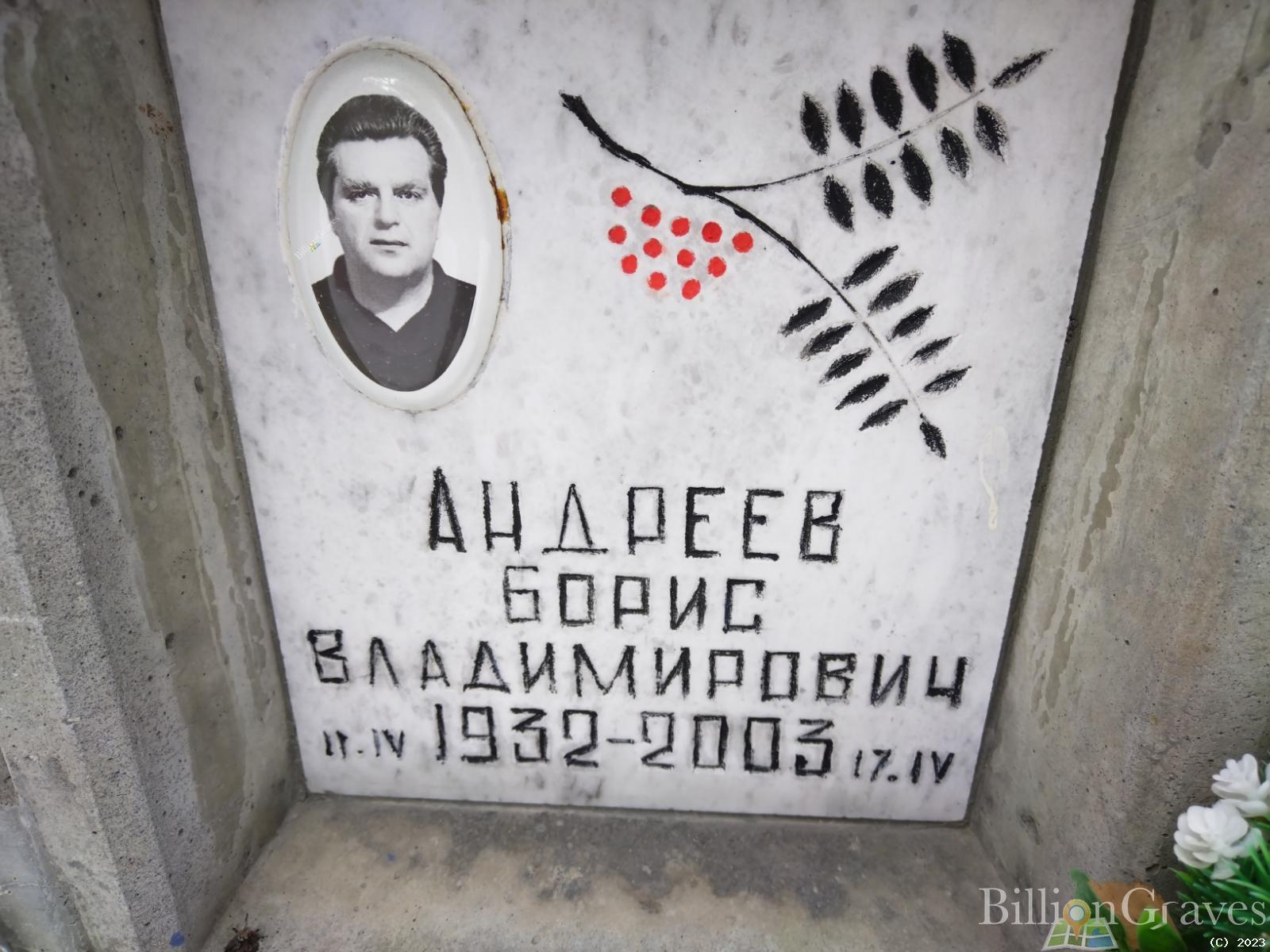 Андреев Борис Владимирович