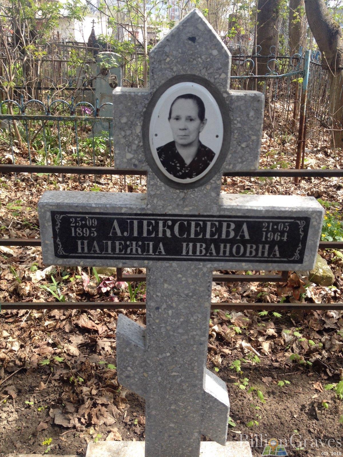 Алексеева Надежда Ивановна