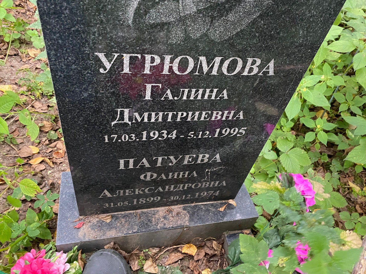 Угрюмова