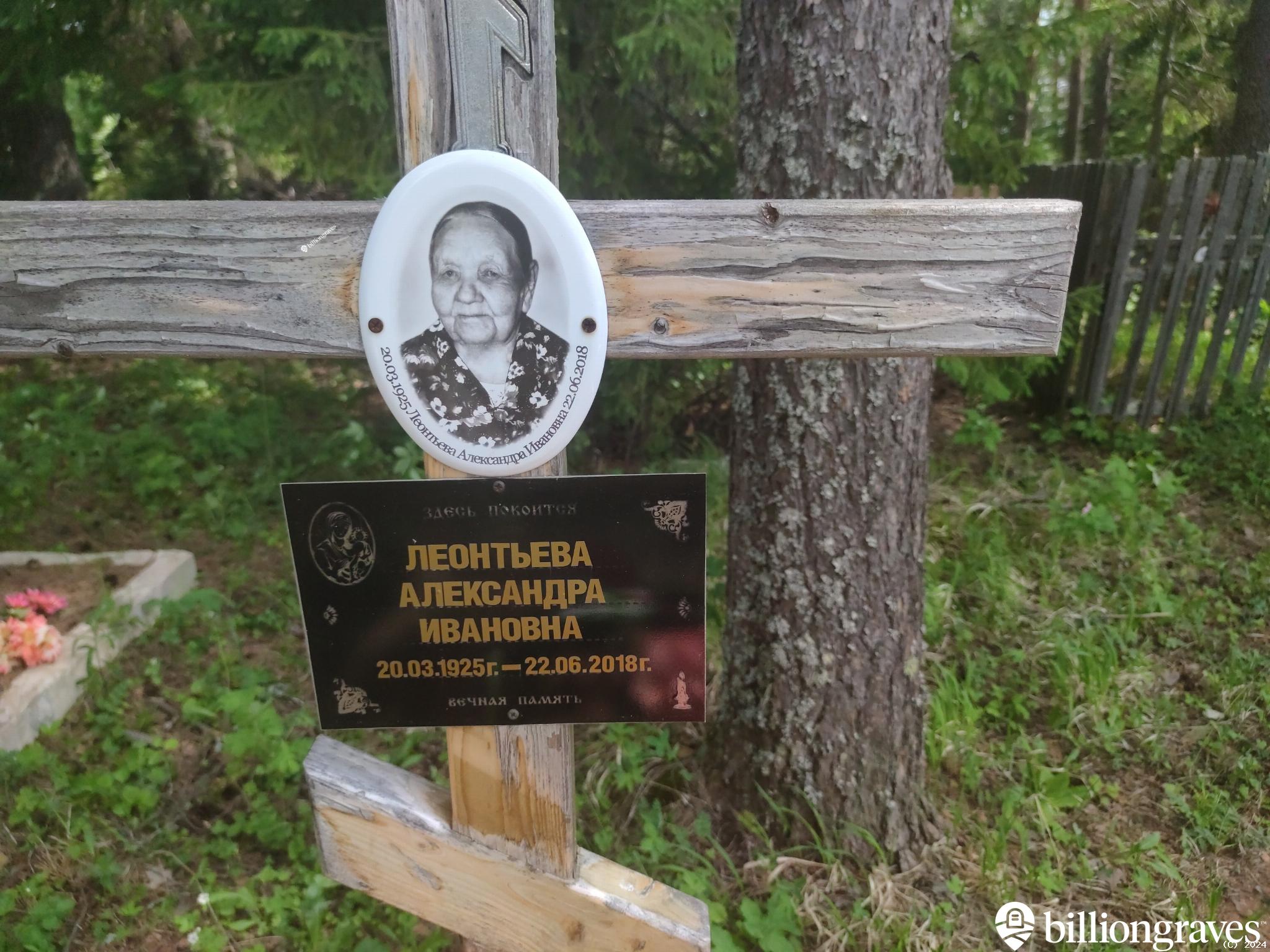 Леонтьева Александра Ивановна