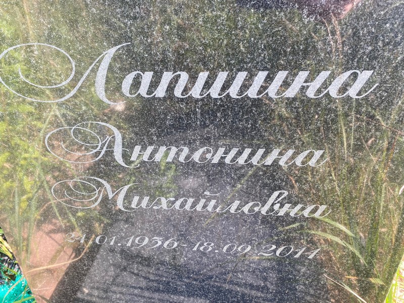 Лапшина Антонина Михайловна