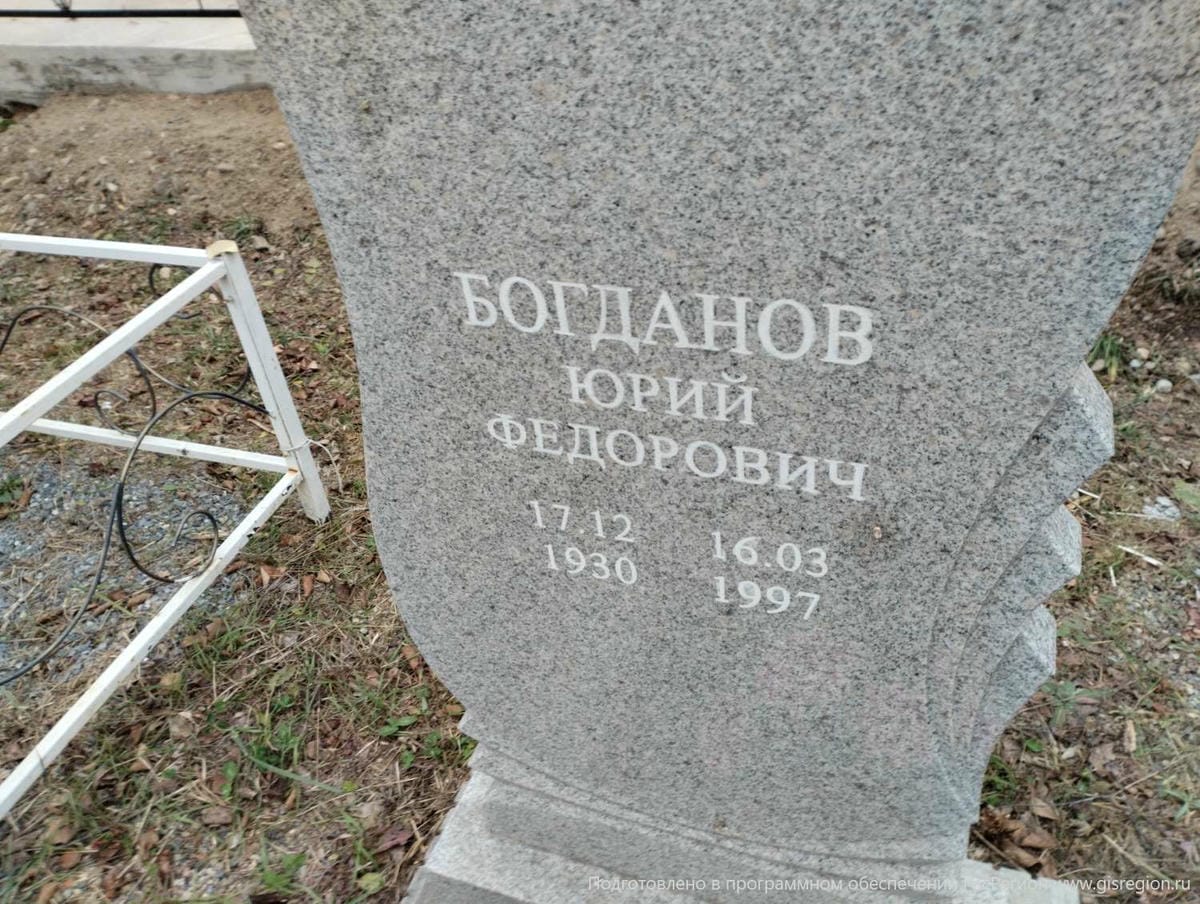 Богданов Юрий Федорович