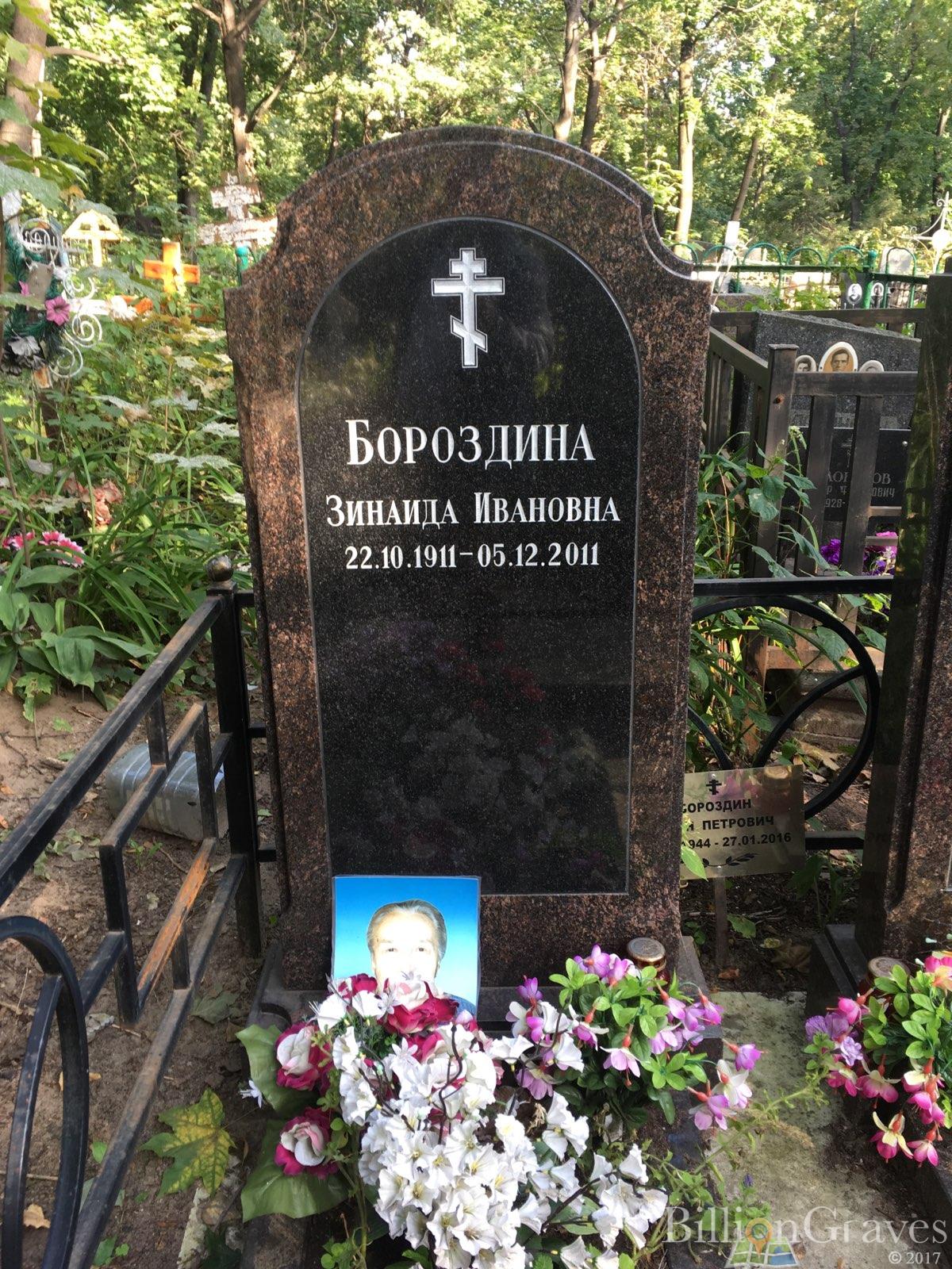 Бороздина Зинаида Ивановна