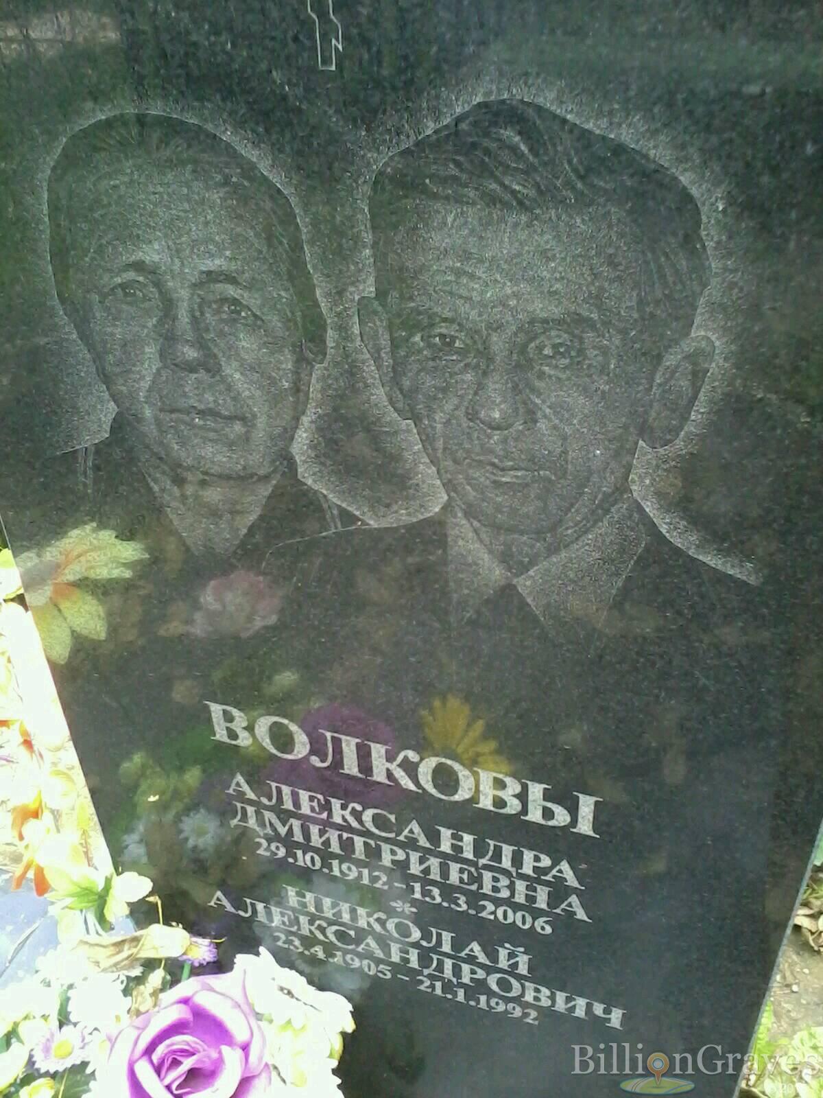 Волкова Александра Дмитриевна