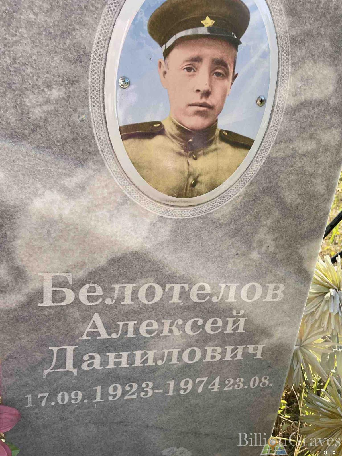 Белотелов Алексей Данилович