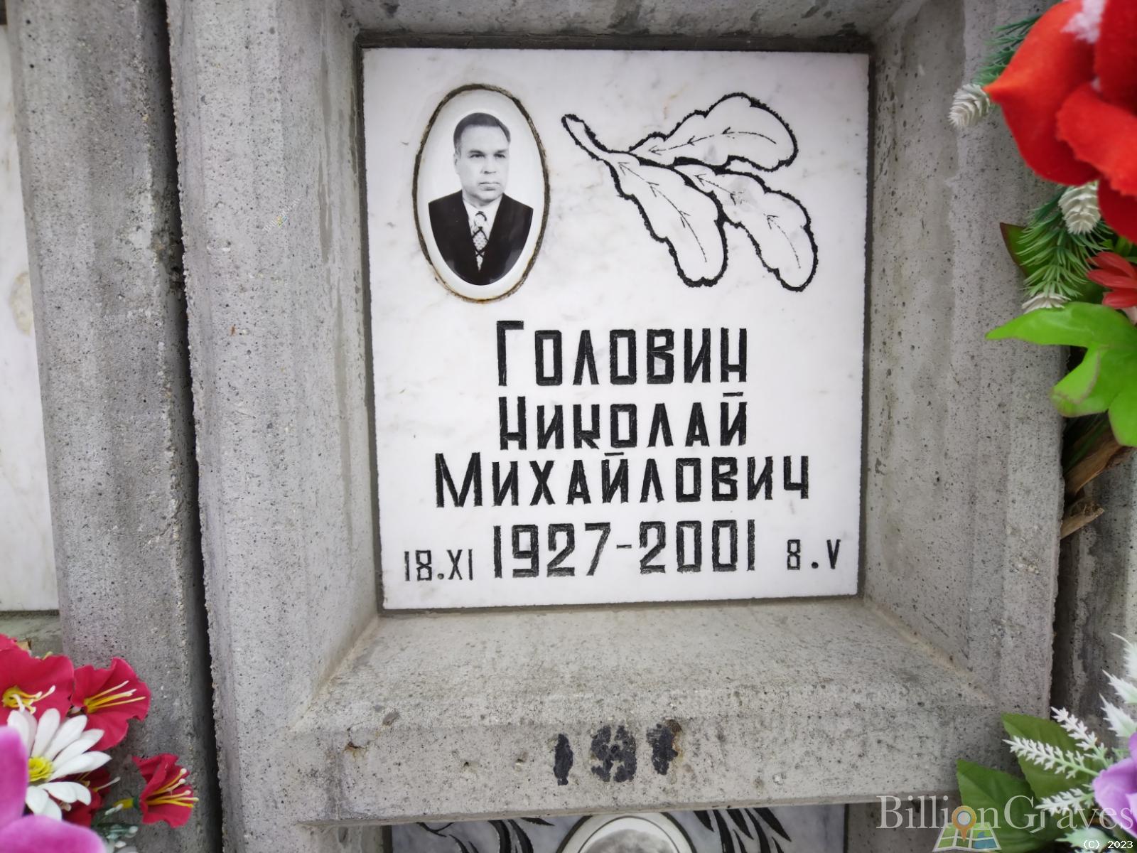 Головин Николай Михайлович