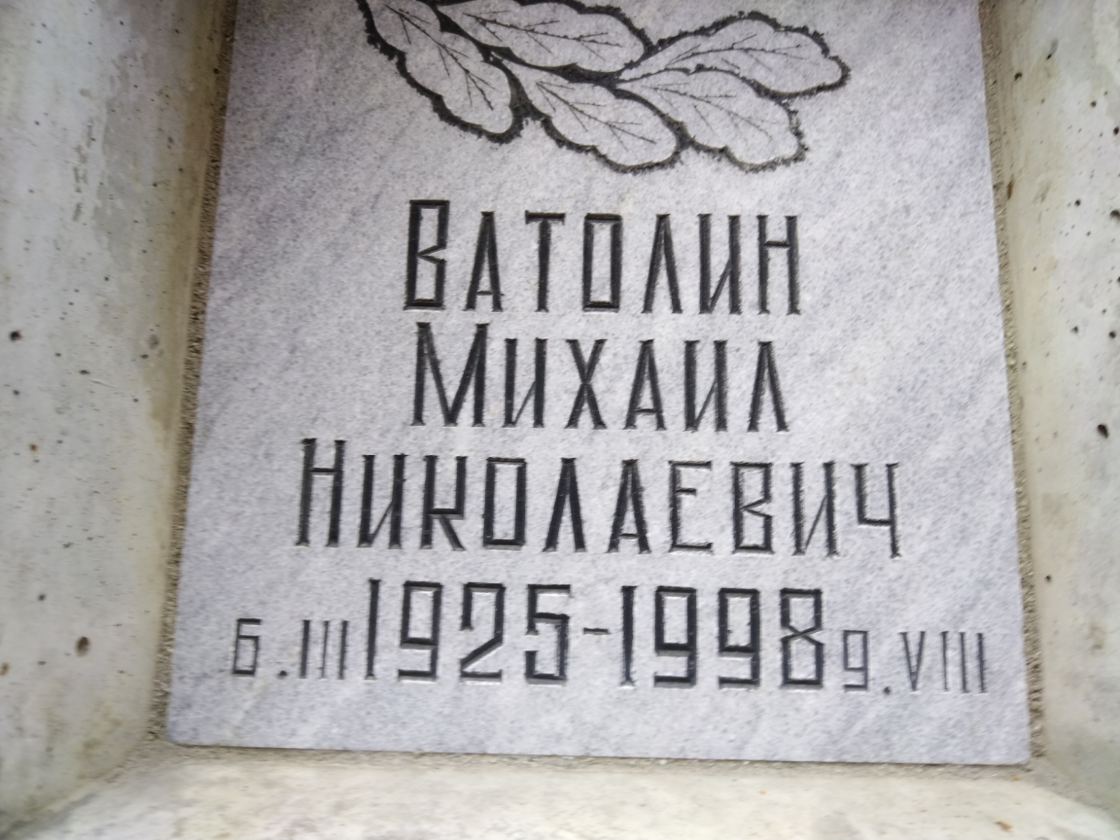 Ватолин Михаил Николаевич