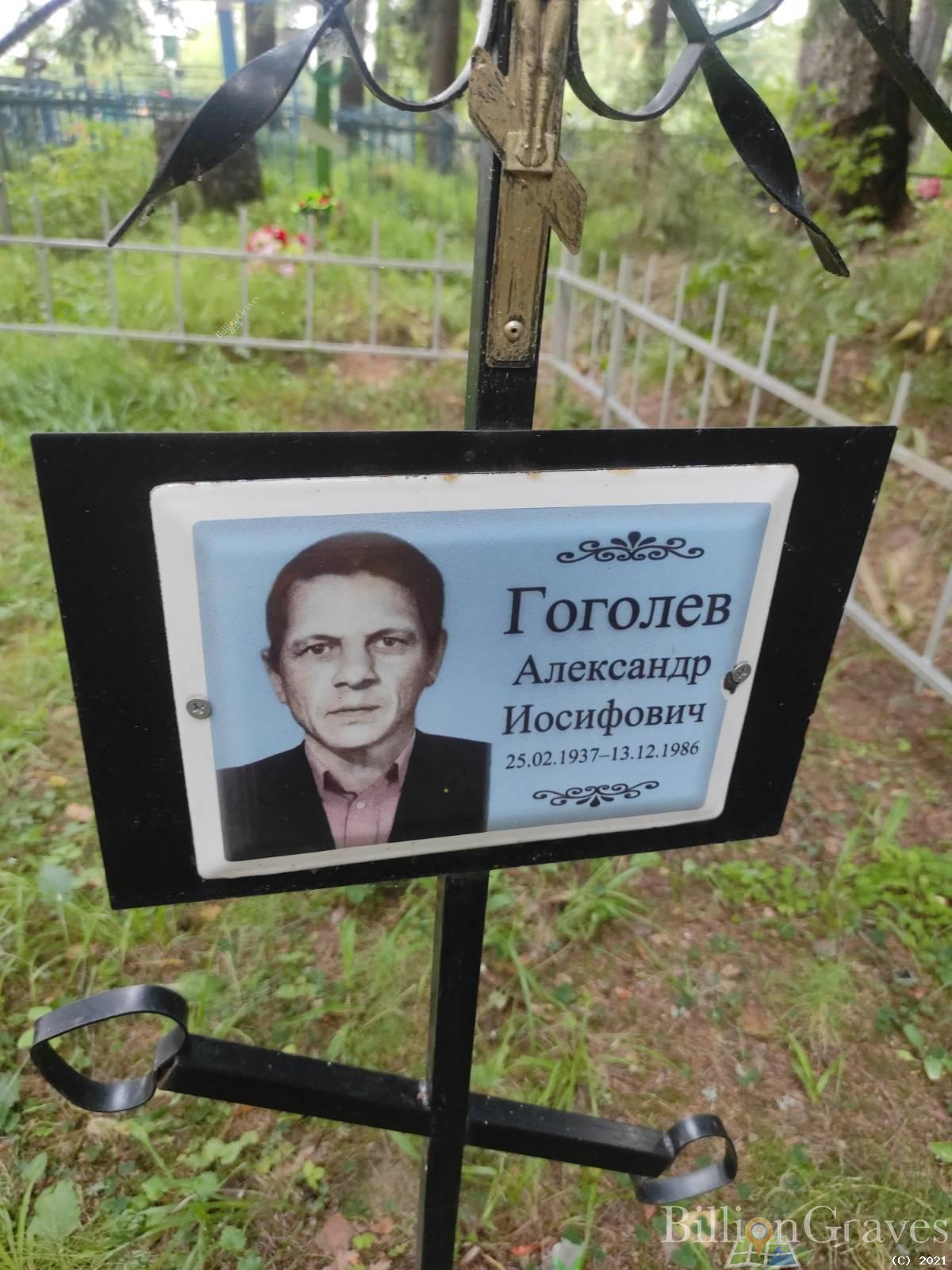 Гоголев Александр Иосифович
