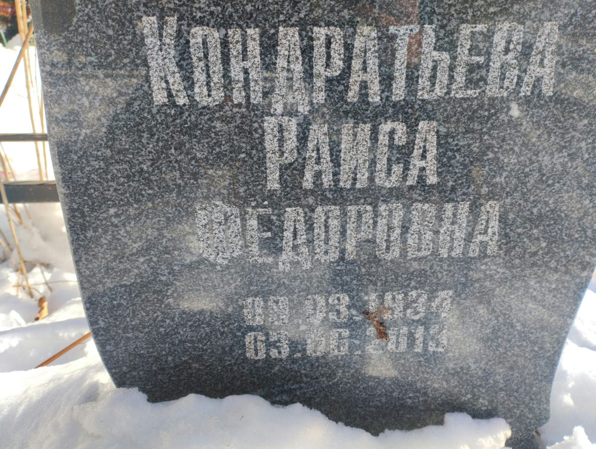 Кондратьева Раиса