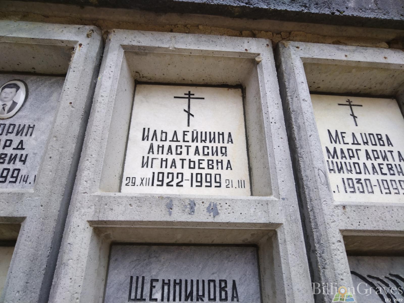 Ильдейкина Анастасия Игнатьевна