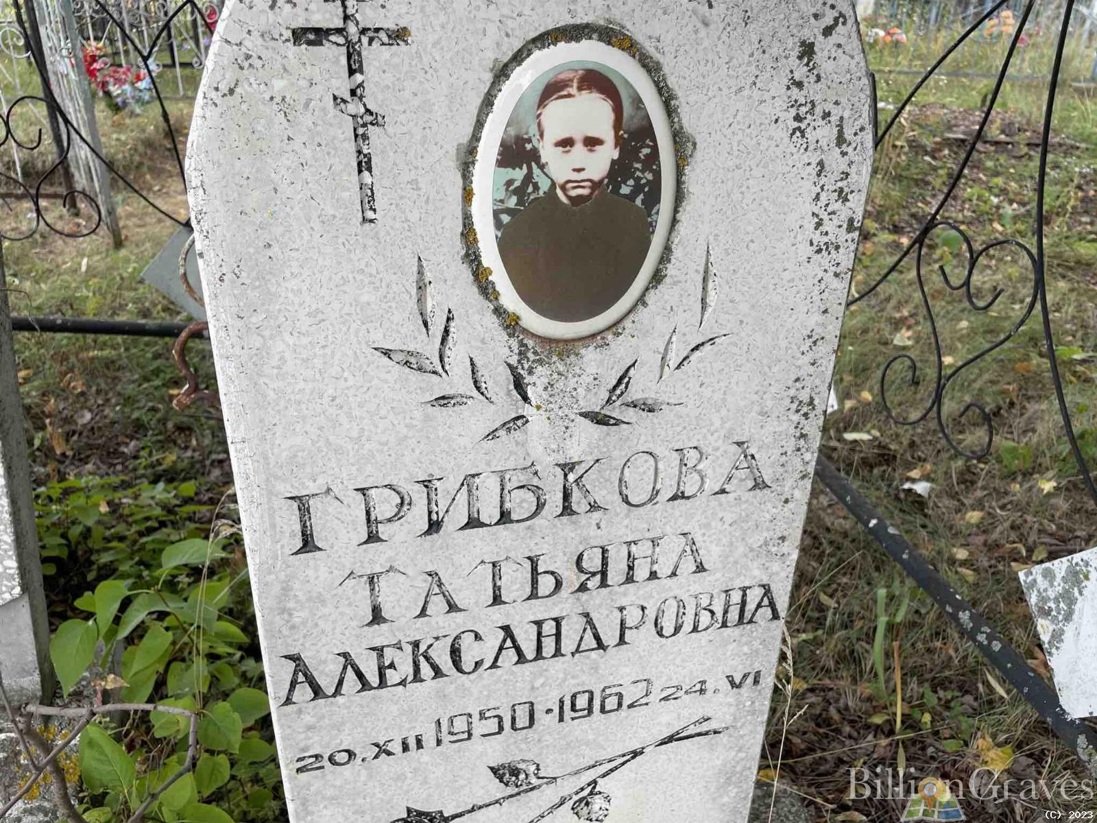 Грибкова Татьяна Александровна