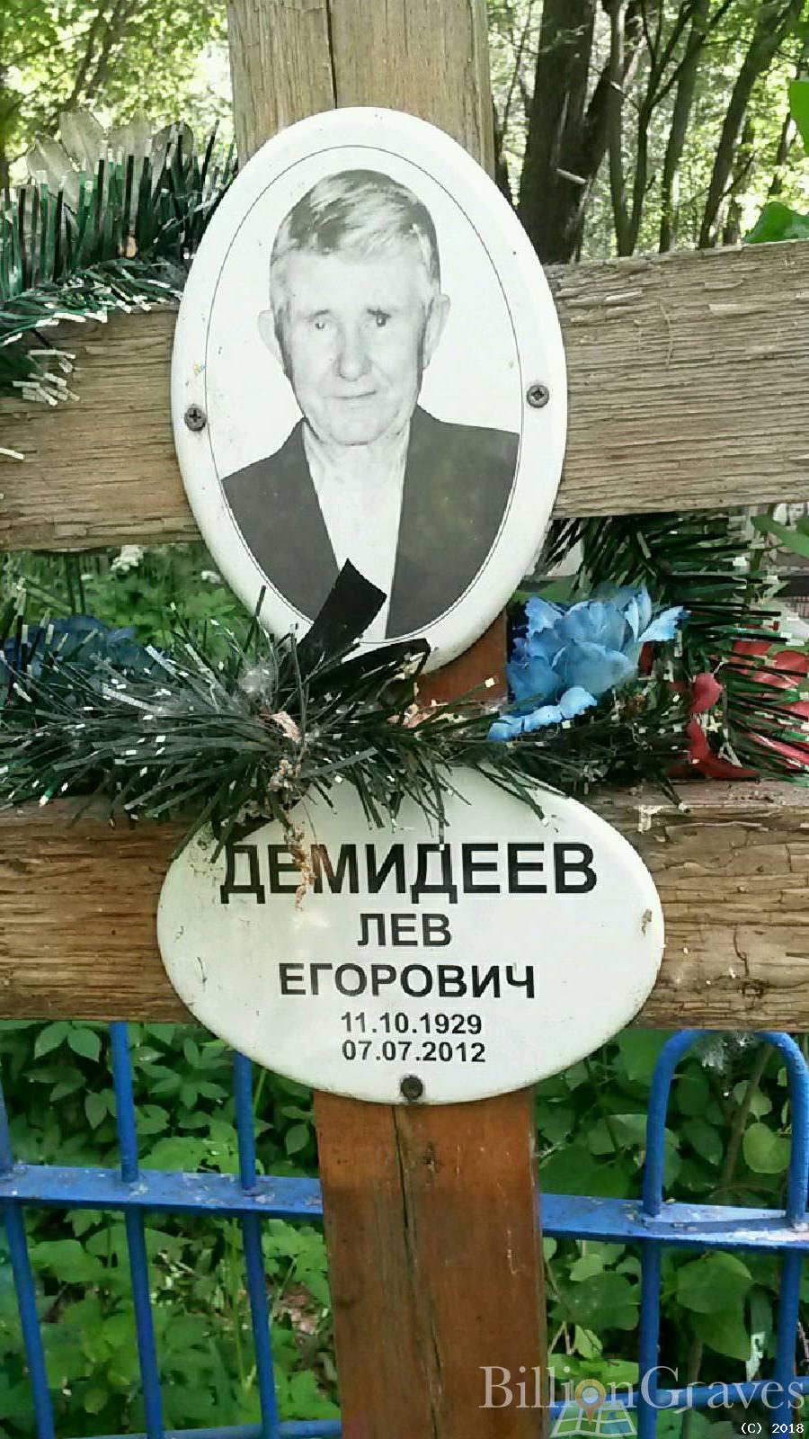 Демидеев Лев Егорович