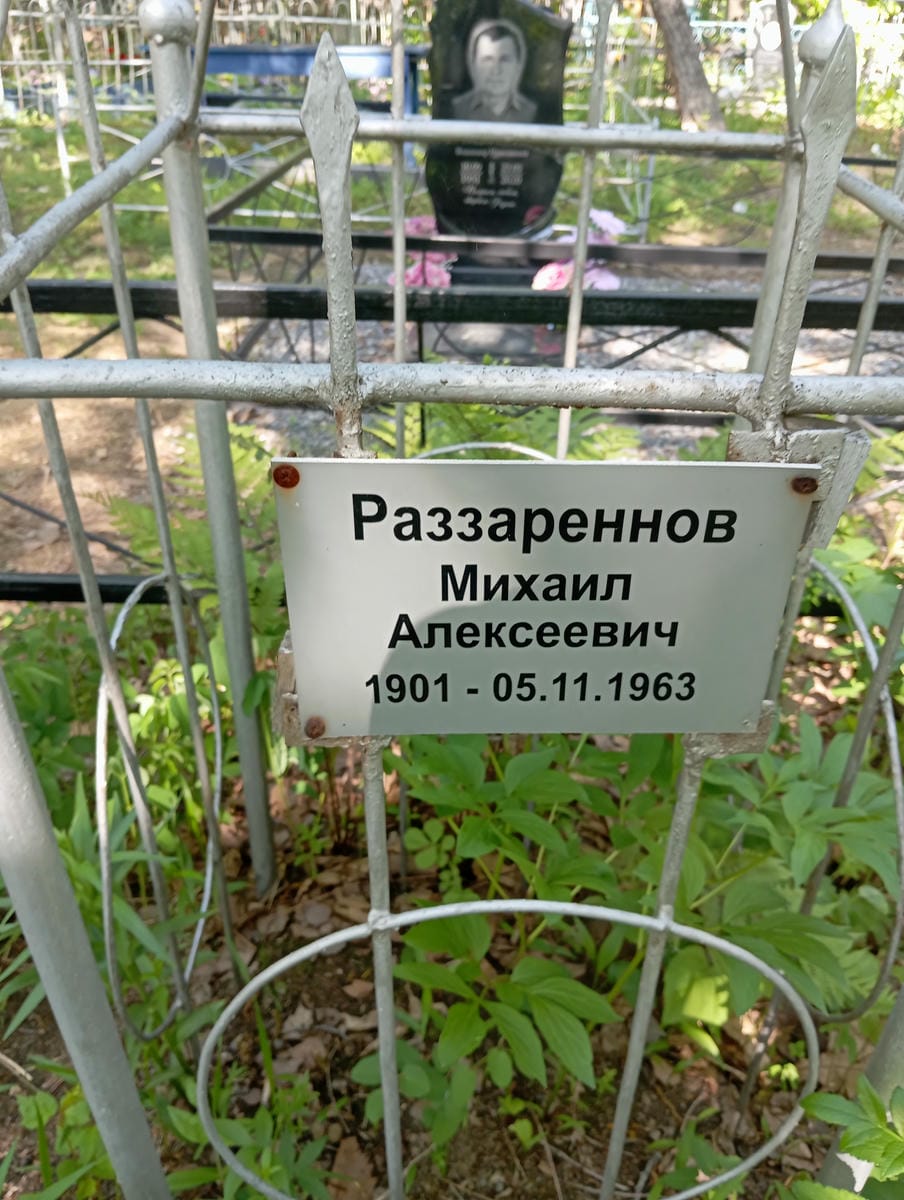 Раззареннов Михаил Алексеевич