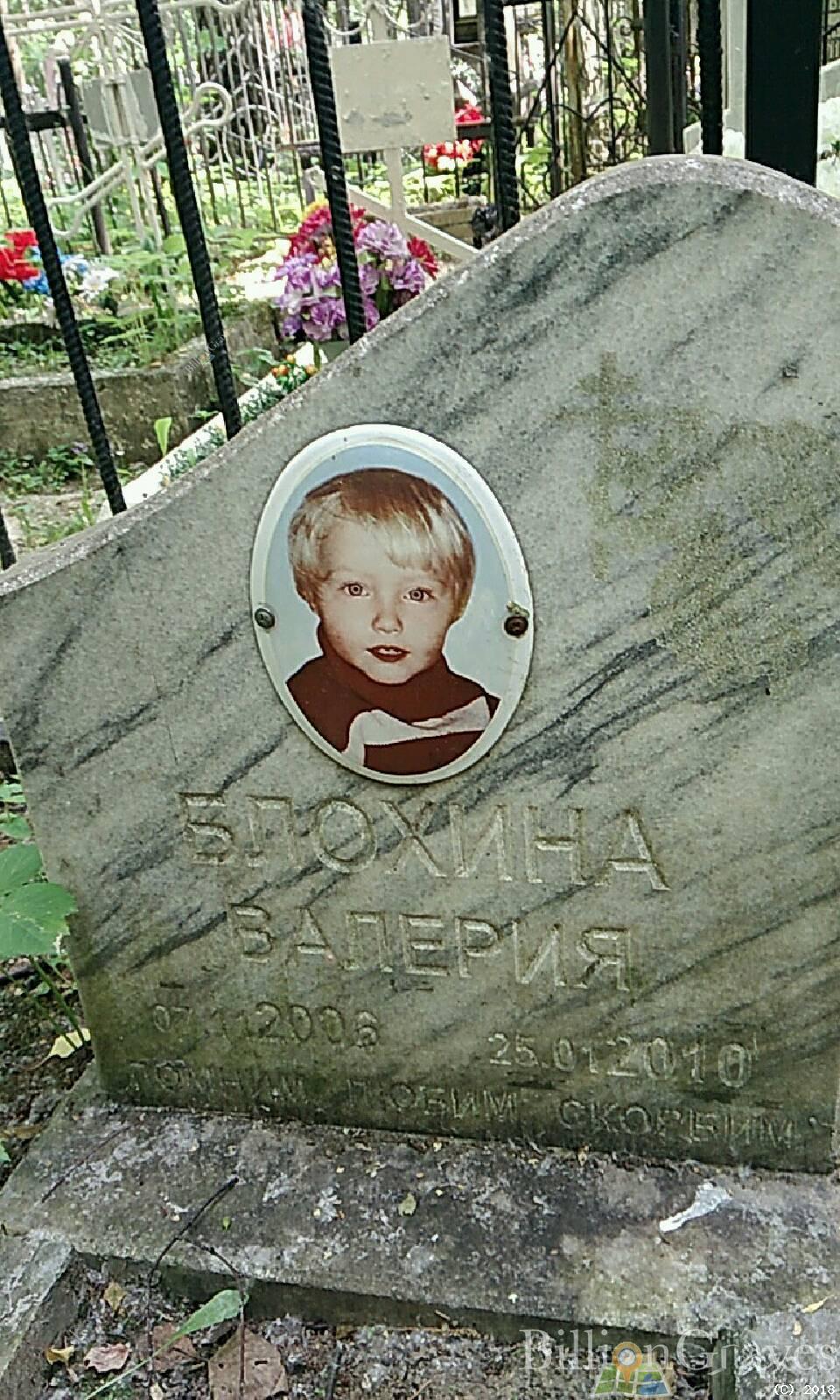 блохина валерия