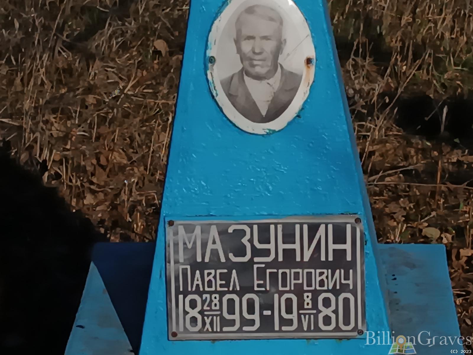 Мазунин Павел Егорович