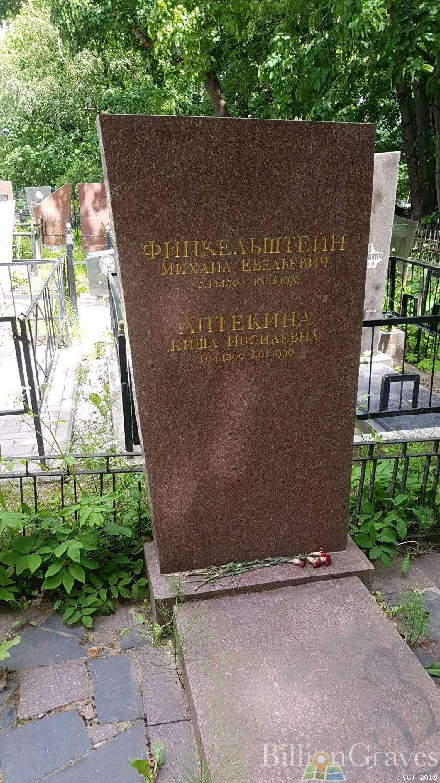 Аптекина Киша Иосилевна