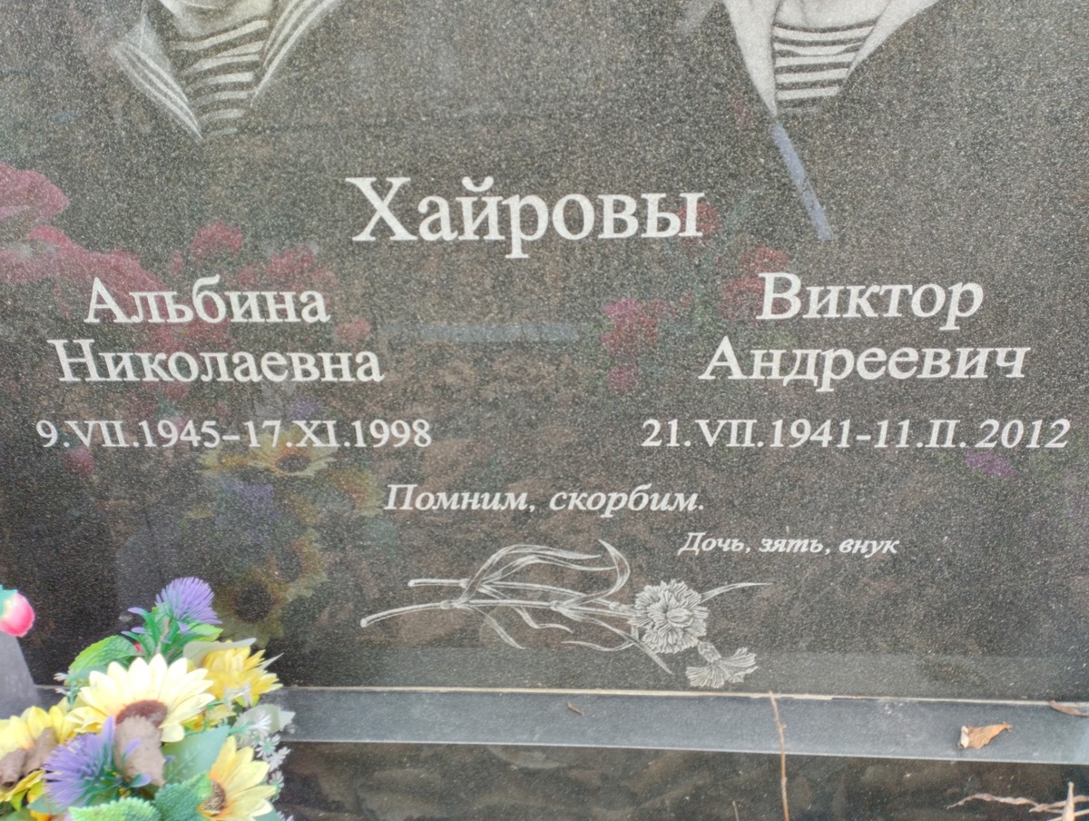 Хайрова Альбина Николаевна