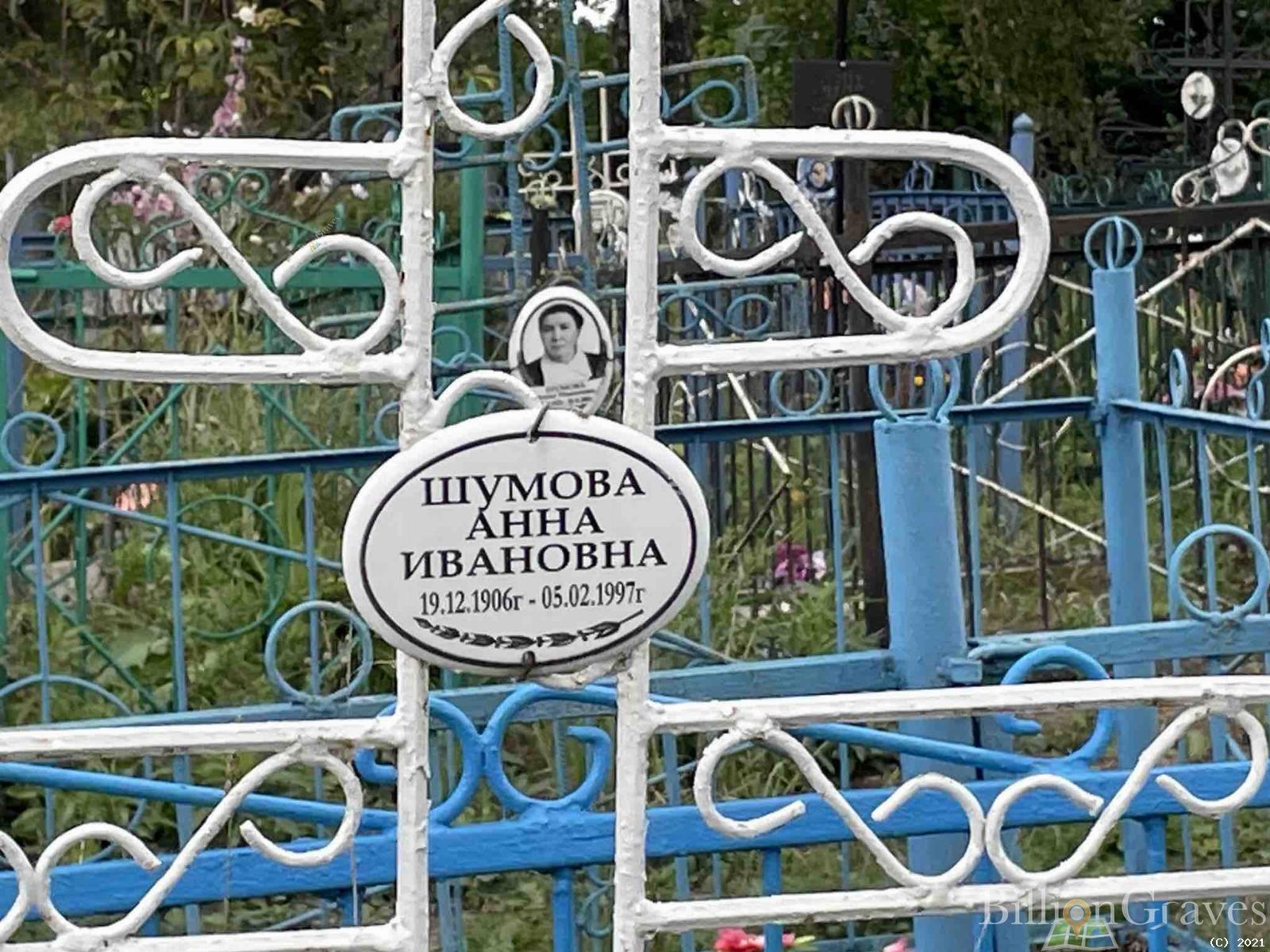 Шумова Анна Ивановна
