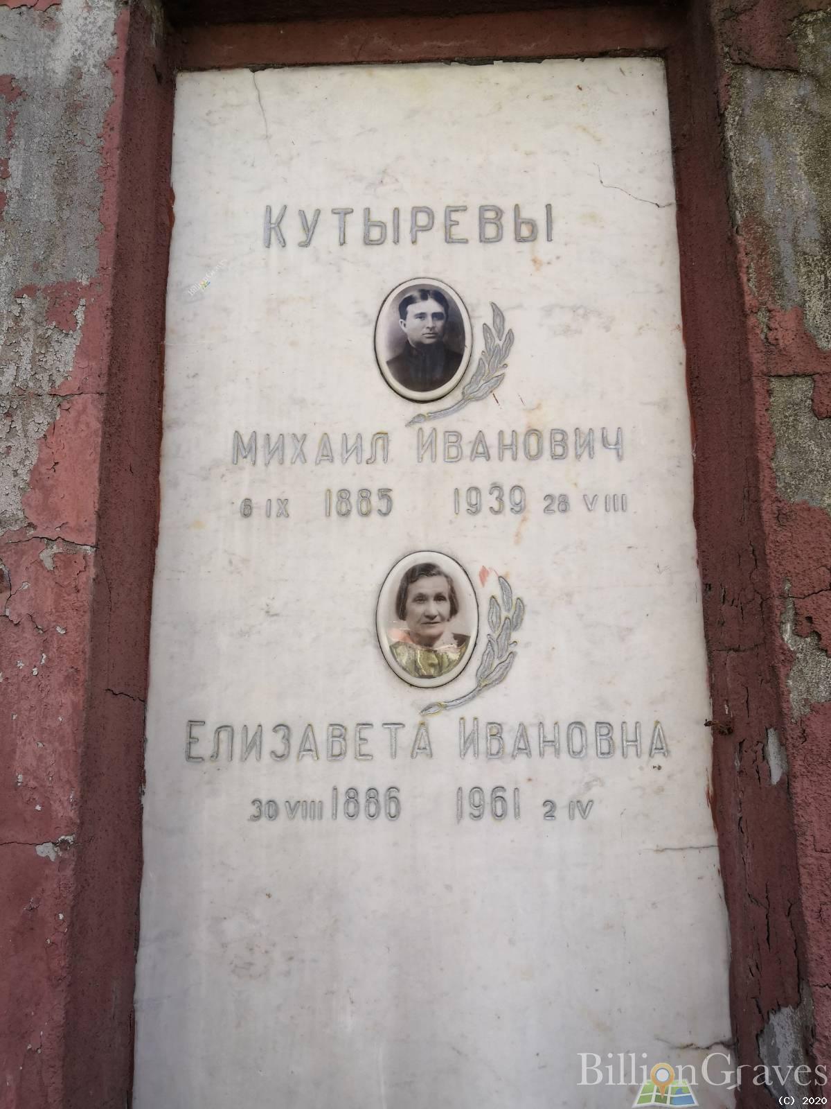 Кутырева Елизавета Ивановна