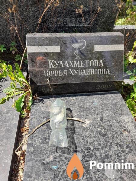 Кулахметова Софья Хусаиновна