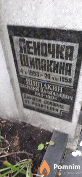 Шипакин Василий Васильевич