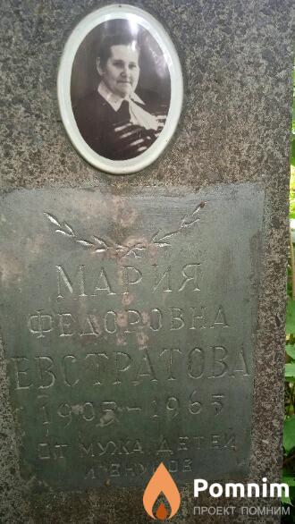 Евстратова Мария Федоровна