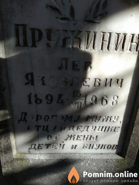Пружинин Лев Яковлевич