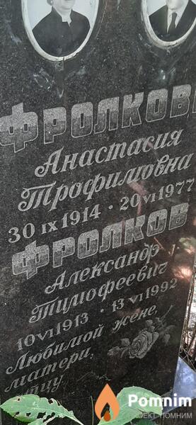 Фролков Александр Тимофеевич