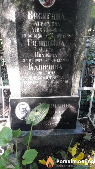 Капичина Эвелина Александровна