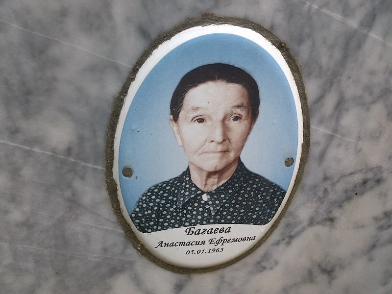 Багаева Анастасия Ефремовна