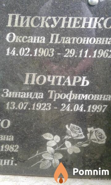 Почтарь Зинаида Трофимовна